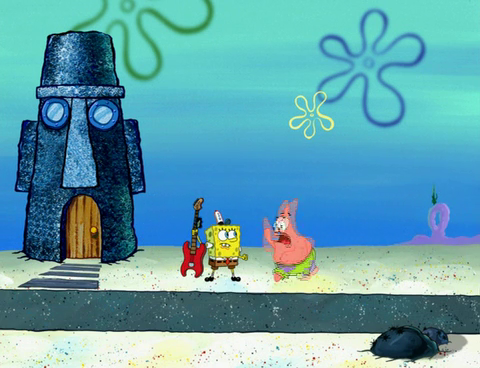 spongebob house fancy krabby road